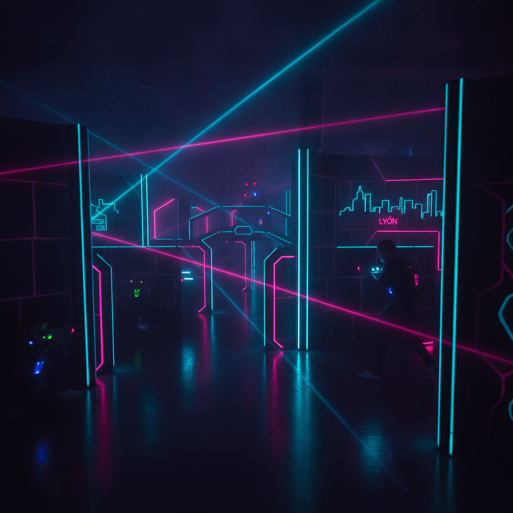 Arène laser tag Lyon